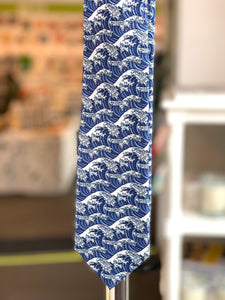 100% Silk Tie "Hokusai"