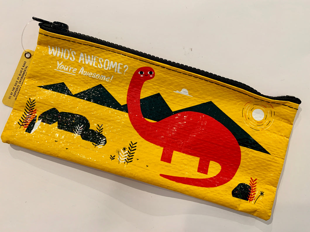 Blue Q Pencil Case “Dinosaur” – Gifted