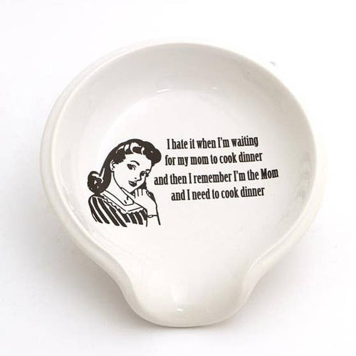 Spoon Rest Retro Mom